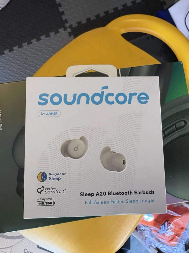 Soundcore Sleep A20 Sleep Earbuds Noise Blocking Headphone Sleep Monitor80H Play - Image 1 of 1