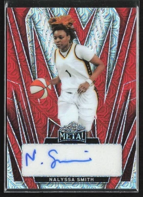 Nalyssa Smith 2024-25 Leaf Metal Red Mojo Auto 1/1 #BA-NS1 - Image 1 of 3
