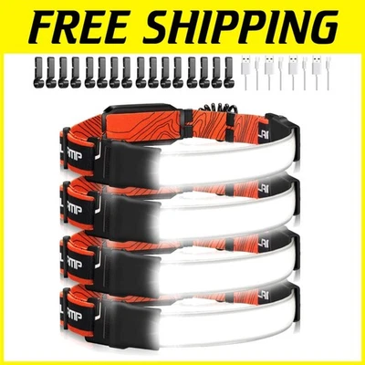 Adjustable 1000 Lumens Rechargeable Headlamp - Image 1 of 4