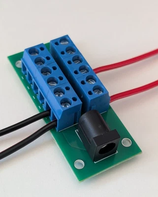 Barrel Power Distribution Board for DC - 6 way connector - Image 1 of 4