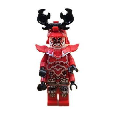 LEGO NINJAGO General Kozu Red Minifigure From Garmatron Set 70504 - Image 1 of 4