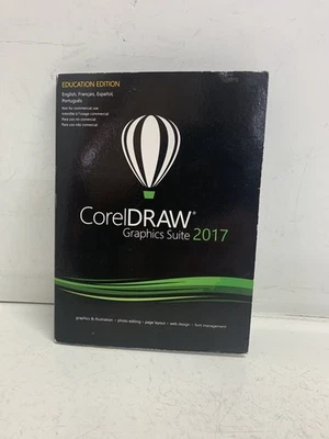 CorelDRAW Graphics Suite 2017 Education Edition PC Disc used A023 - Image 1 of 4