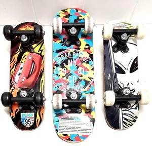 Mini Size Skateboard Bundle With Disney Pixar Cars Skateboard 43cm & 53cm Boards - Picture 1 of 9