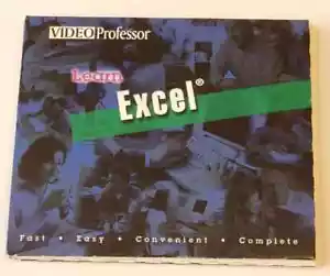VIDEO PROFESSOR Learn Excel 3-CD Lessons Set - 2004 - Picture 1 of 5