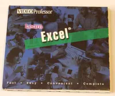 VIDEO PROFESSOR Learn Excel 3-CD Lessons Set - 2004 - Image 1 of 4
