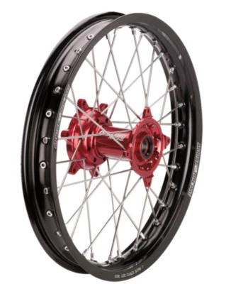 HR13-21519-BKRD Wheel Assembly - SX-1  19 X 2.15 HONDA Rear Black Wheel/Red Hub - Image 1 of 3