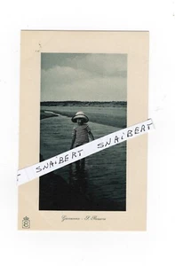 Cartolina i principessa giovanna spiaggia san rossore pisa 1910 nvg - Picture 1 of 2