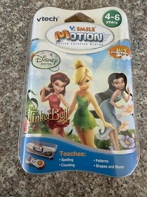 Vtech V. Smile Motion Game - Disney Fairies - Tinker Bell  4-6 Years - Image 1 of 4