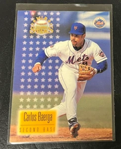 Carlos Baerga 1997 MLB TOPPS STARS Card #12 New York Mets Second Base - Picture 1 of 1