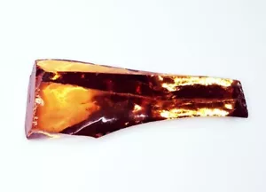 Gemma Sciolta 244,82 Ct Zircone Cambogiano Grezzo Certificato Gemma Trasparente - Foto 1 di 5