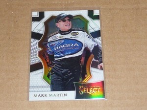 2017 Panini Select RACING MARK MARTIN WHITE PRIZM /50 J4463