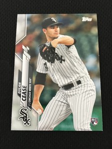 DYLAN CEASE ROOKIE TOPPS 2020 CHICAGO WHITE SOX RC BASEBALL CARD !