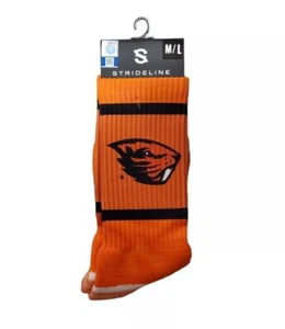 Oregon State Beavers Socks Strideline Crew Premium Licensed Athletic Wear - Picture 1 of 3