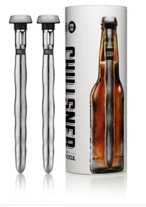 Chillsner by CORKCICLE Beer Soda Pop Chiller 2 Pack - Picture 1 of 4