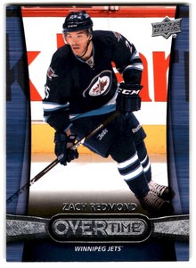 2013-14 Upper Deck Overtime Zach Redmond Rookie #50 Winnipeg Jets