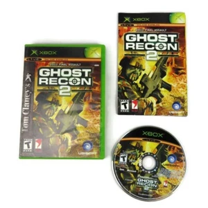 Tom Clancy's Ghost Recon 2 (Microsoft Xbox, 2004) Con manual - Imagen 1 de 2