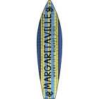 Margaritaville Metal Novelty Surfboard Sign SB-151