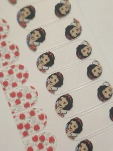 Jamberry Juniors Disney JUST ONE BITE JR 1/2 Sheet, Snow White Wrap  - Picture 1 of 2