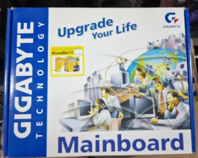 SCHEDA MADRE GIGABYTE GA-6VXDC7 REV 1.0 DUAL SOCKET PGA 370 4 DIMM USATA SCATOLA - Immagine 1 di 2