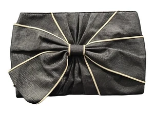 Kate Spade New York Hope Ave Jesslyn Clutch Bag, Black/Cream - Picture 1 of 11