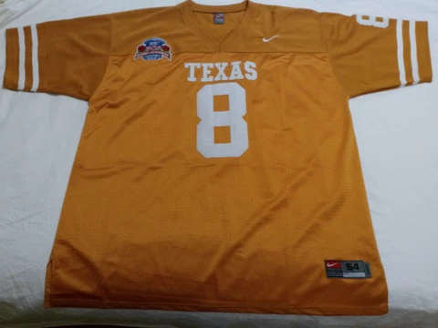 TEXAS LONGHORNS JORDAN SHIPLEY NIKE JERSEY 2010 PASADENA BCS CHAMPIONSHIP PATCH Cover