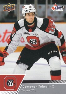 2022/23 Upper Deck CHL (#293) - CAMERON TOLNAI