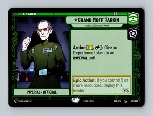 Star Wars Unlimited - Grand Moff Tarkin - Oversec - Spark of Rebellion - 007/252 - Picture 1 of 2