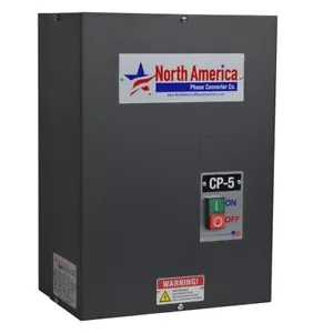 CP-5 Pro-Line 5HP Rotary Phase Converter Control Panel - Loaded with Features - Picture 1 of 9