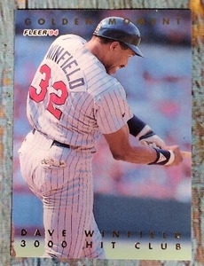 Dave Winfield Twins 1994 Fleer Golden Moments 3000 Hit Club #3 von 10 - Bild 1 von 4