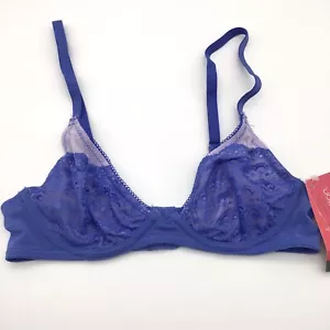 Xhilaration Tshirt BH Gr. 32A 32B lila Bügel Neu mit Etikett ungefüttert - Bild 1 von 5