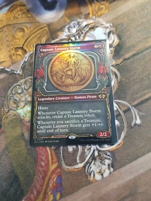 Captain Lannery Storm Foil MTG MOM Multiverse - Pack Fresh - - Image 1 of 2