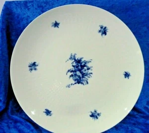 Rosenthal Romanze Blau Kuchenplatte/Servierplatte D= 33 cm - Picture 1 of 2