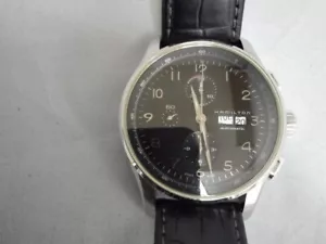 Hamilton Jazzmaster Automatic Mens Black 49mm Watch H327161 Used - Picture 1 of 9