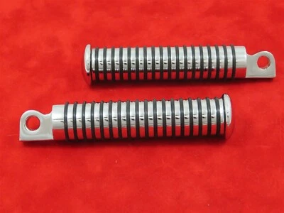 JUEGO DE CLAVIJAS CONTROL DELANTERO PASAJERO CARRETERA JUNTA TÓRICA EXTENDIDA CROMO HARLEY FX XL Foto 1 de 4