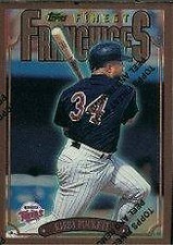1996 Finest Minnesota Twins Baseball Card #B271 Kirby Puckett B