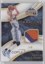2015-16 Panini Immaculate Patch Jersey Number /8 Danilo Gallinari #PJ-DG Patch