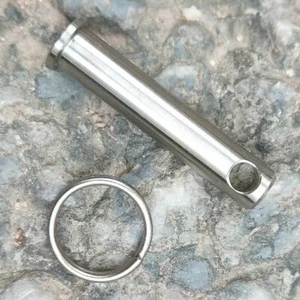 New EDC TC4 Titanium Alloy Knife Hang Buckle Plug Lanyard Zipper Bolt DIY Tool - Picture 1 of 10