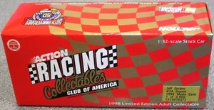 JEFF GORDON~1998 ACTION RACING 1/3500 NASCAR 1:32 GOLD DIECAST CAR FACTORY BOX - Picture 1 of 2