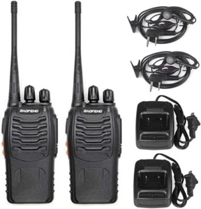 BAOFENG BF-888S Radio Handheld Two Way Radio UHF Portable Walkie Talkies 2 Pack - Bild 1 von 9