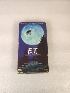E.T. The Extra-Terrestrial Black & Green VHS 1988 ~ Steven Spielberg - Picture 1 of 4