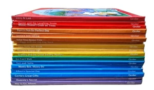 AlphaPets Book Lot Set 17 Vintage Hardcover Collection Letter Sounds 90s Grolier - Bild 1 von 5