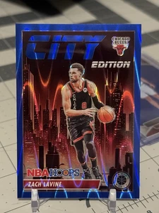 2023-24 Panini Hoops Premium Stock - City Edition Zach LaVine #17 - Blue /99 - Bild 1 von 5