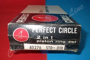 Dodge, Chrysler, 170 198 225 engines piston rings, Perfect Circle 40276 STD-.010 - Picture 1 of 2