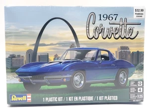 Chevy Corvette Revell '67, kit modelo plástico 1/25 #85-4517, nivel de habilidad-4. NUEVO - Imagen 1 de 4