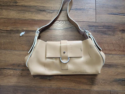 Nannini ITALIA CUERO CREMALLERA SUPERIOR BOLSO DE HOMBRO BOLSO DE MANO MONEDERO Foto 1 de 4