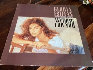 GLORIA ESTEFAN ANYTHING FOR YOU VINYL ALBUM LP (ORIGINAL 1988) - Picture 1 of 4