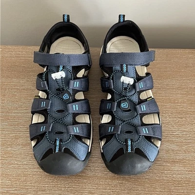 Keen Newport H2 Women’s Sandals Size 7 Navy Aqua Water Hiking Shoes - Image 1 of 4