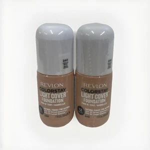 Revlon Colorstay Light Cover Foundation #240 Medium Beige SPF 30 SET of 2 | New - Picture 1 of 3