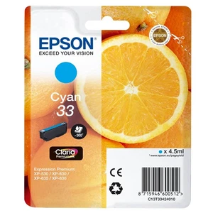 EPSON 33 / T3342  cyan Druckerpatrone - Bild 1 von 1