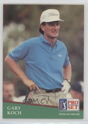 1991 Pro Set Gary Koch #267 Rookie RC - Image 1 of 2